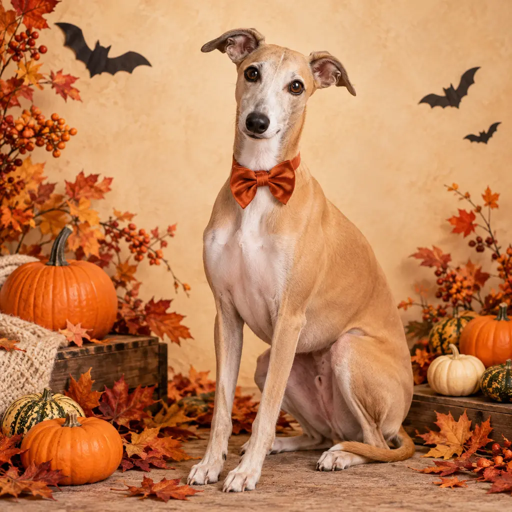 Halloween Card pet portrait